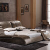 Moderní kožená postel – Terni
