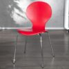 Moderní židle – Lily, červená