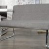 Moderní lavice – Simone, šedá