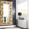 Moderní nástěnné zrcadlo – Venice, zlaté, velké