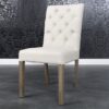 Designová židle – Umberto, krémová