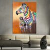 Moderní obraz na zeď – Zebra, 75 x 100 cm