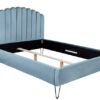 Postel PEARL 140x200cm sametová aqua