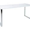 Moderní Kancelářský stůl BÍLÝ DESK 140x60cm bíl